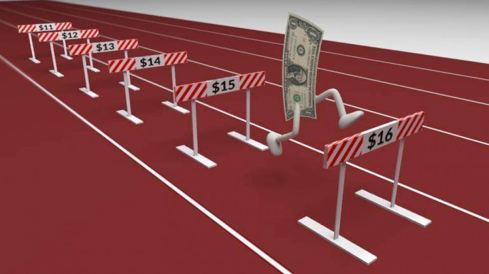 El d�lar libre supera los $16 y marca un nuevo r�cord hist�rico