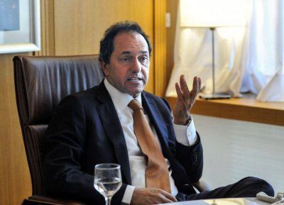 Daniel Scioli en Radio 10: 
