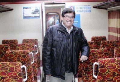 Garc�a: que el tren circule entre Pico y Bragado