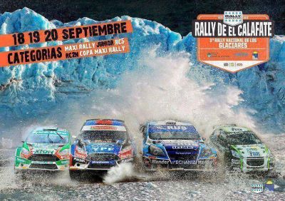 El Calafate comenz� a organizar la 3ra edici�n del Rally Nacional de los Glaciares