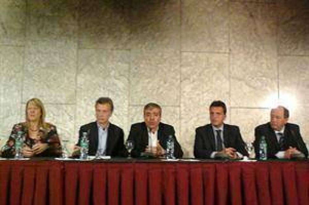 Juntos, Macri, Massa, Stolbizer y Sanz repudian las irregularidades en Tucum�n