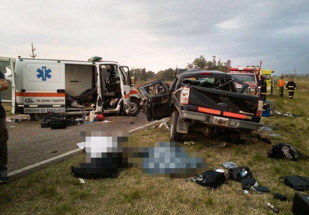 Cinco muertos tras un grave accidente en Hern�ndez