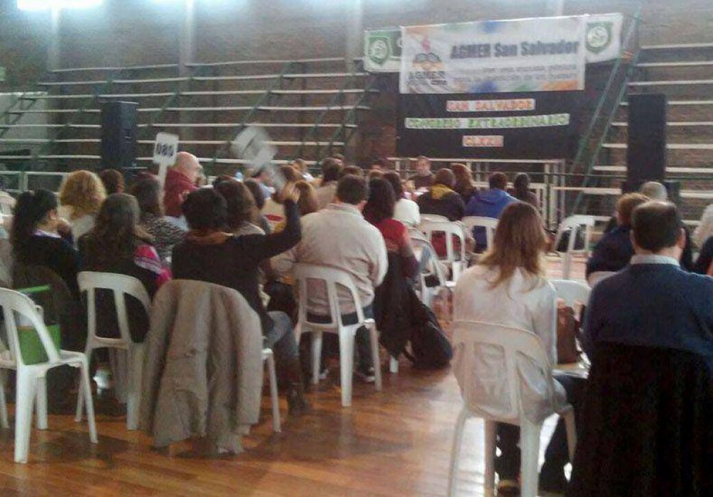 Agmer decidi� un paro de 72 horas si no hay propuesta salarial del gobierno