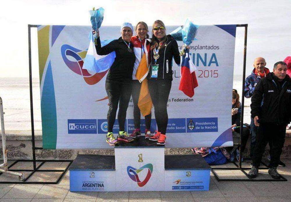 Una entrerriana obtuvo una medalla de plata en los Juegos Mundiales de Deportistas Trasplantados