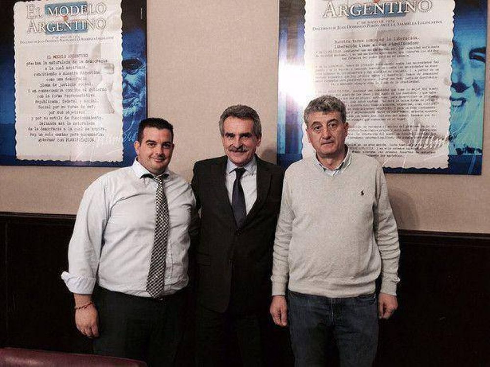 Doblete: Barrera y Alvarez tambi�n se reunieron con el ministro Agust�n Rossi