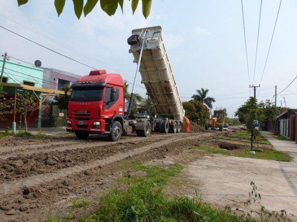 Plan de recuperaci�n de calles: se trabaja en varios frentes