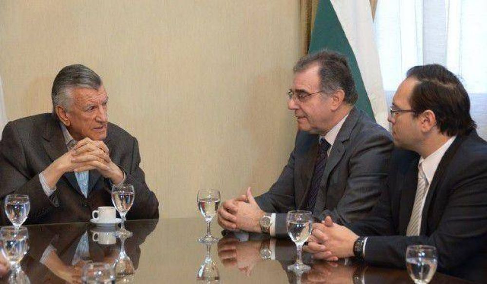 Gioja recibi� al embajador de Bulgaria en el pa�s
