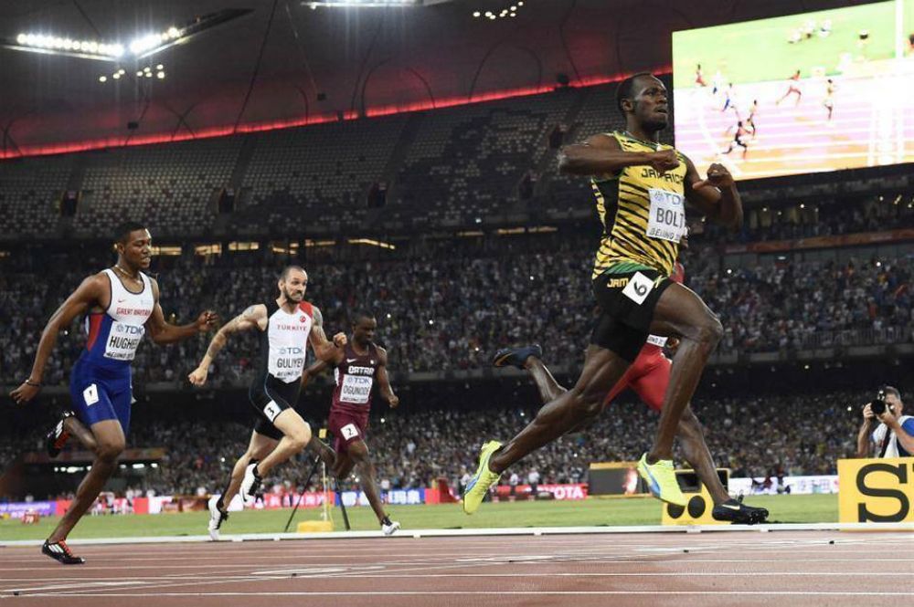 Usain Bolt lo hizo de nuevo: es campe�n del mundo en 200 metros con otra demostraci�n de grandeza