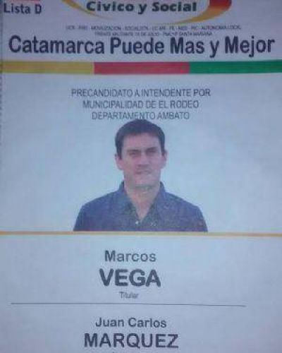 Vega y no Doering ser� el candidato a intendente del FCS en El Rodeo