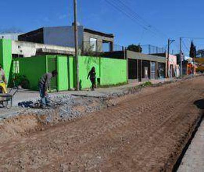 Avance del ensanche de avenida Savio  