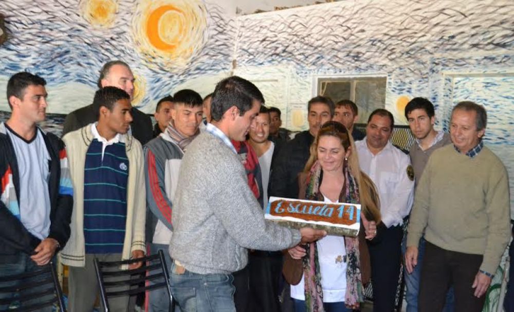 La Municipalidad aport� materiales para el taller de la Unidad Penal