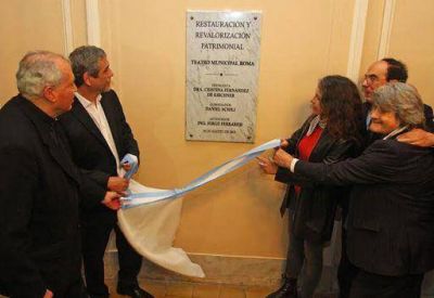 El Teatro Roma reabri� sus puertas para todos los vecinos de Avellaneda