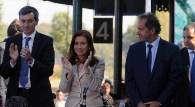 Cristina, Scioli y Randazzo, tendr�n su primer acto juntos