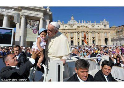 Santa M�nica y San Agust�n nos ayuden a tender hacia Cristo: Verdad y Amor, palabras del Papa