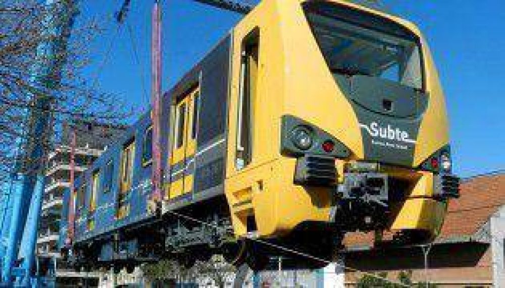 Subte: llegaron coches con aire para la L�nea H