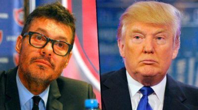 Tinelli le respondi� a Donald Trump: 