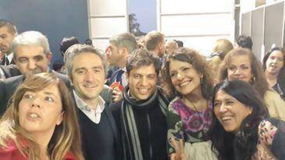 Kicillof se alej� de la campa�a de la Ciudad