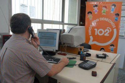 Confirman problemas con el servicio del 102 y aportan nuevos tel�fonos para denuncias por menores en situaci�n de riesgo