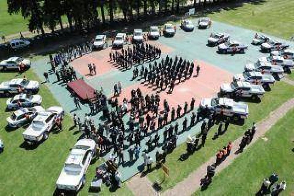 Granados anunci� que a fin de a�o habr� 95 mil polic�as en la provincia de Buenos Aires