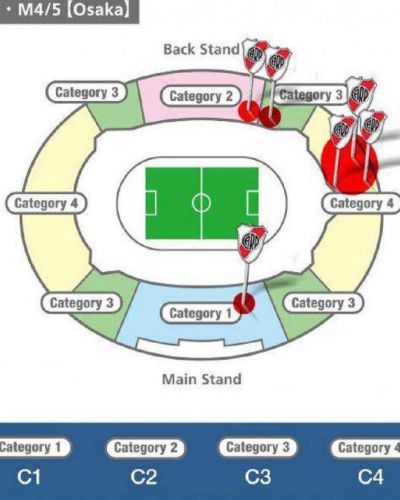 Se cay� el sitio para comprar las entradas de River para Jap�n
