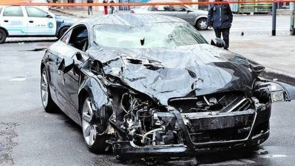 Con su Audi atropell� y mat� a una pareja: 