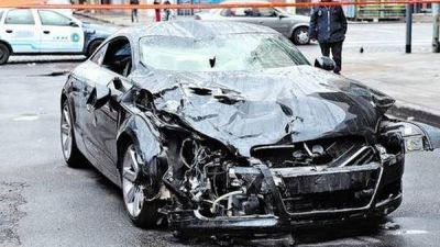 Con su Audi atropell� y mat� a una pareja: 