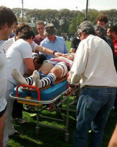 Conmoci�n en el rugby: un jugador del CASI est� en terapia intensiva