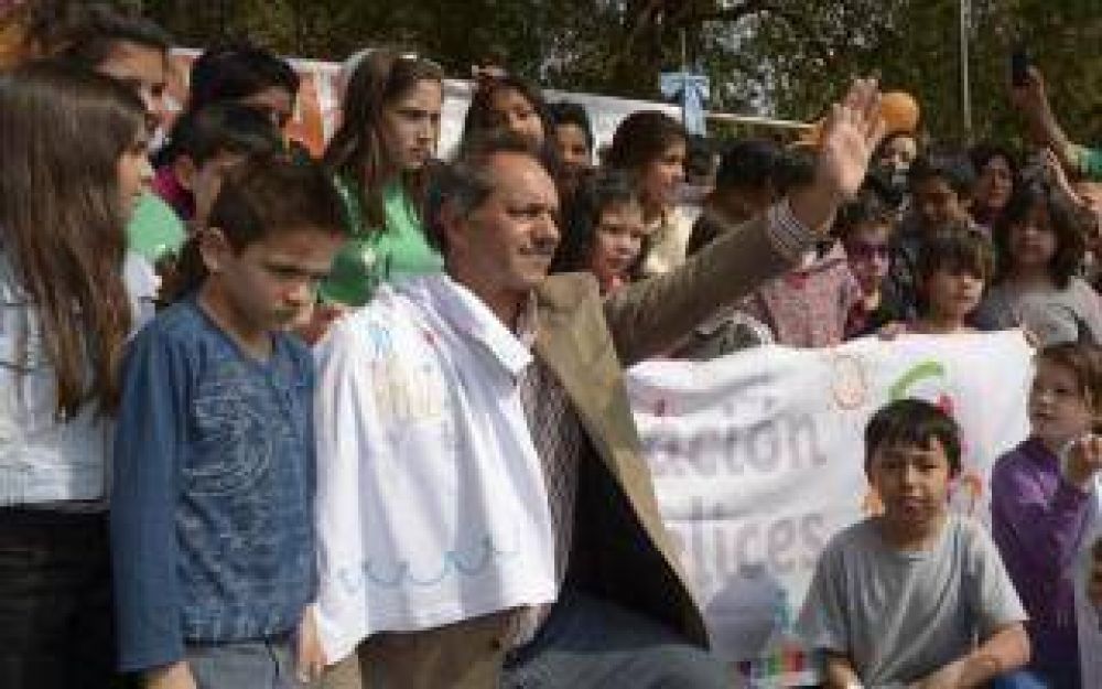 Hurlingham: Scioli encabez� festejo por el 