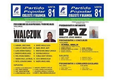 El precandidato Paz sac� cero votos en su mesa