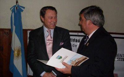 Casal se reuni� con representantes del Departamento Judicial Mercedes 