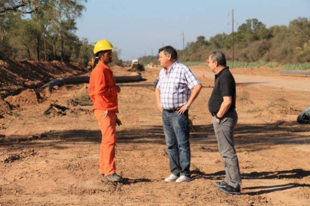 Peppo asegur� que �el acueducto marca la realidad de un gobierno con gesti�n y planificaci�n�