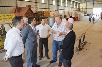 Capitanich inaugur� la ampliaci�n de dos f�bricas en Fontana