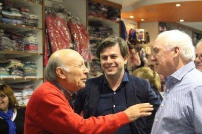 Mercuri y Niembro recorrieron San Jos�, donde conversaron con vecinos y comerciantes