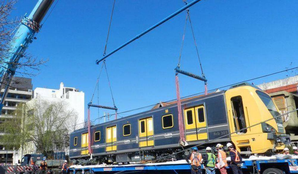 El subte suma nuevos coches para l�neas A y H