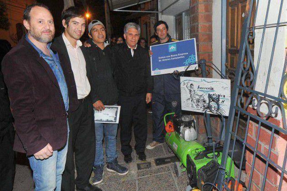 11 nuevas empresas de j�venes est�n en marcha en la ciudad de San Luis y El Trapiche