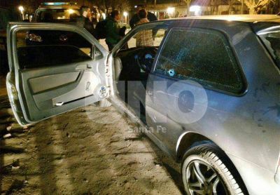 Balearon a un polic�a en el barrio El Abasto de Santa Fe