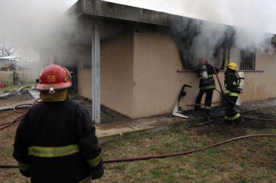 Pico: muri� una ni�a de 9 a�os en un incendio