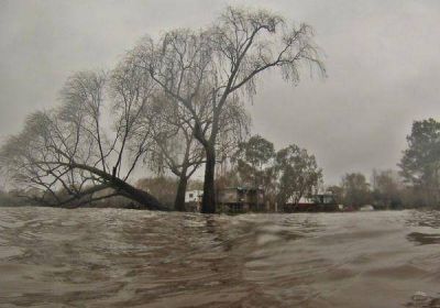 Sudestada y nueva crecida del R�o de la Plata