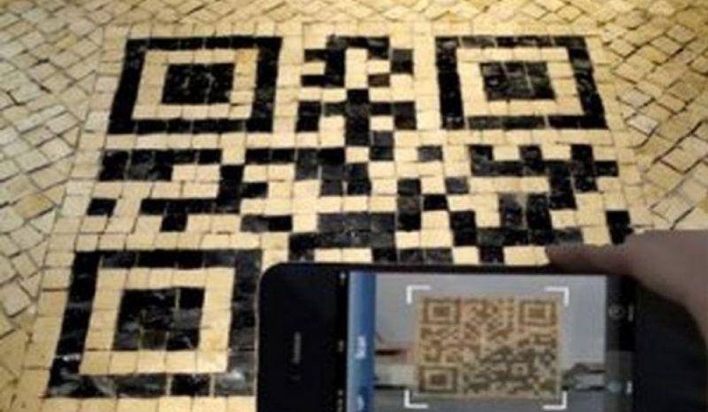 Impulsan el c�digo QR en las baldosas de la Ciudad