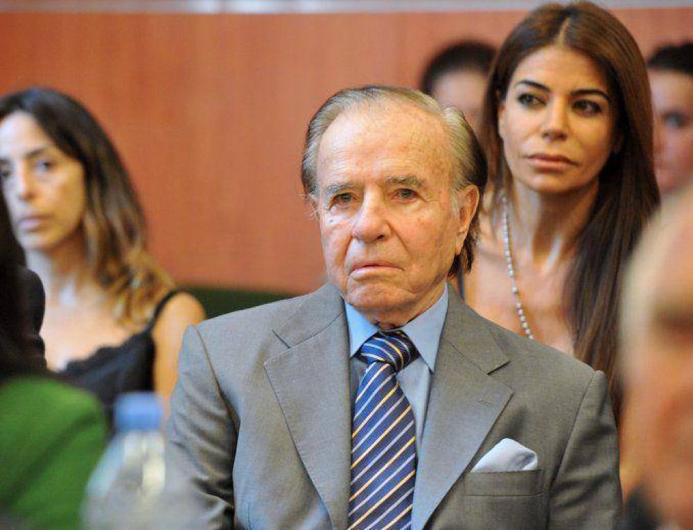 Podr�a declarar Menem en el juicio por encubrimiento del atentado