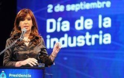 Cristina encabez� acto por el D�a de la Industria y destac� el crecimiento de Argentina