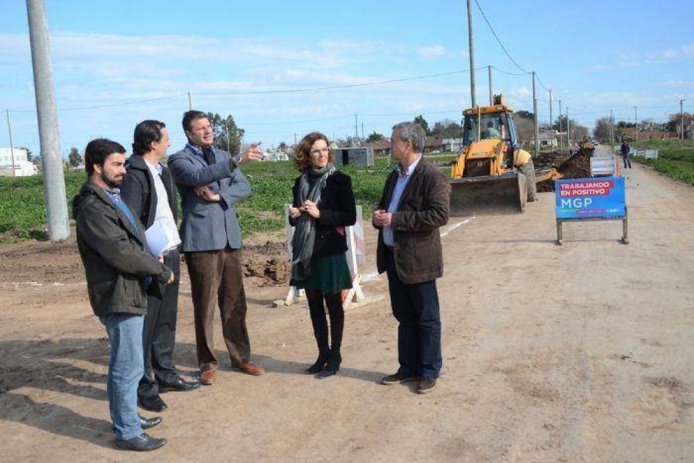 PROCREAR: avanzan los trabajos en el barrio Ameghino