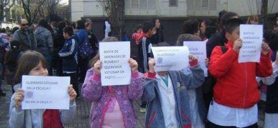 Normal 5: corte de calle por reiteradas amenazas de bomba