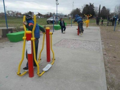 Dos plazas saludables para Trenque Lauquen
