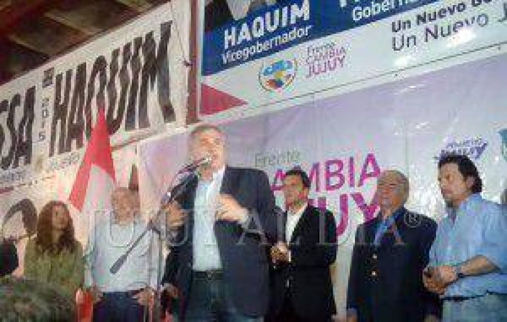 Gerardo Morales: �la uni�n del pueblo juje�o es lo que nos va a sacar de la crisis�