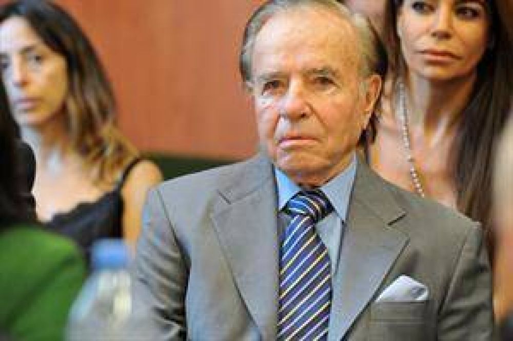 AMIA: Carlos Menem reapareci por teleconferencia, pero se neg a declarar