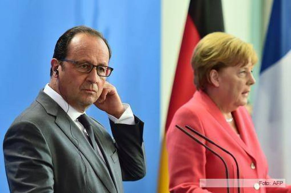 Hollande y Merkel acordaron una iniciativa comn para la recepcin de refugiados en Europa