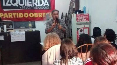 N�stor Pitrola en San Mart�n: �Vamos por un gran bloque de diputados de izquierda�