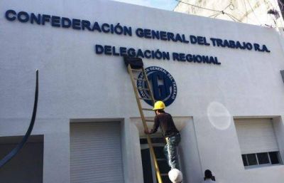 Inauguran las remodelaciones en la sede de la CGT