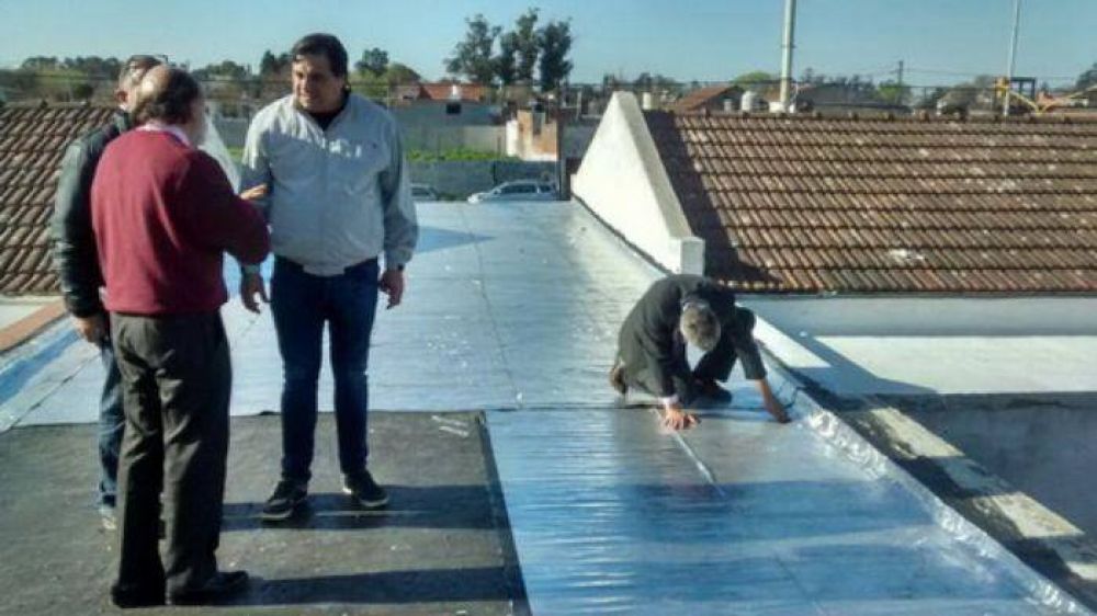 Manino Iriart intensifica gestiones por arreglos en las Escuelas Provinciales 